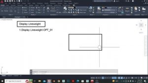 Display Line Weight tutorial cad | Lineweight  command in autocad | Lineweight show in cad