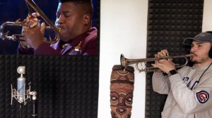 Leo P & Christian Scott - Moanin' ( Trumpet Solo )