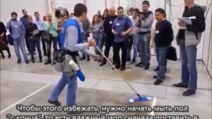 Правила влажной уборки твердых полов на примере продукции РОСМОП. Профессиональный клининг.