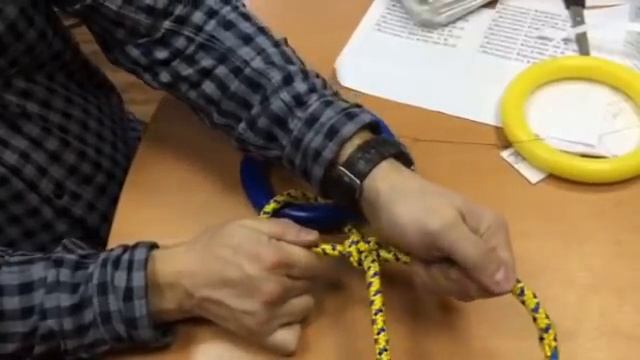 Гимнастические кольца к ДСК «Пионер»: как завязать узел смотреть онлайн
