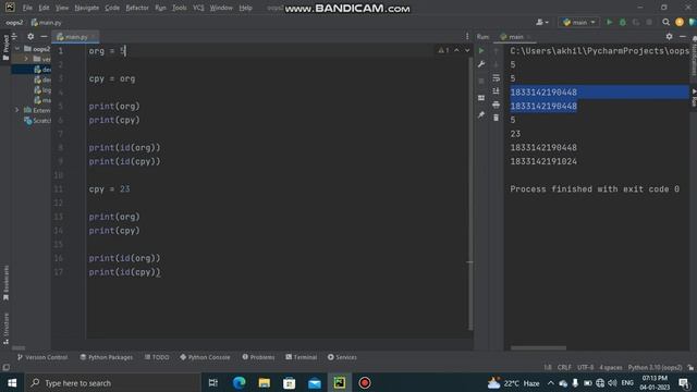 deep copy vs shallow copy in PYTHON  part - 2 , interview questions , pure python , simple & clear