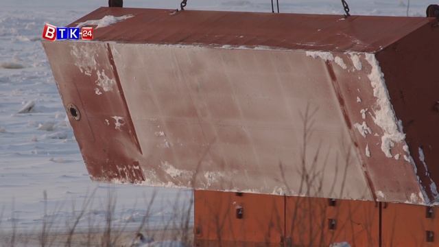 Монтаж понтонного моста начат