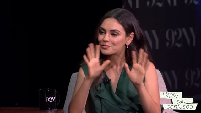 Mila Kunis cries when talking about her kids and Ukraine смотреть онлайн