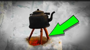 Почему я не знал этого раньше?  Как сделать ПЕЧКУ из СНЕГА