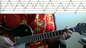House Of The Rising Sun Chords and Guitar TAB Tutorial Lesson by The Animals