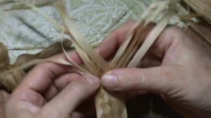 Плетение из мочала - Неразлучники (часть 2)