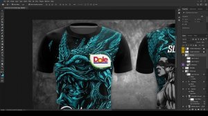 DOLYMPIC CHAMPION TSHIRT DESIGN RE-LAYOUT FROMT COSTUMER | PHOTOSHOP 22