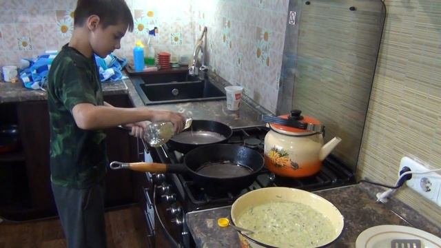 Оладьи из кабачков