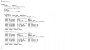 NGINX http proxy_pass over SSL throws error 502