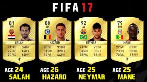 NEYMAR VS SALAH VS MANE VS HAZARD 👀🔥 FIFA 10 - FIFA 22