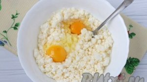 Насыпной творожный пирог