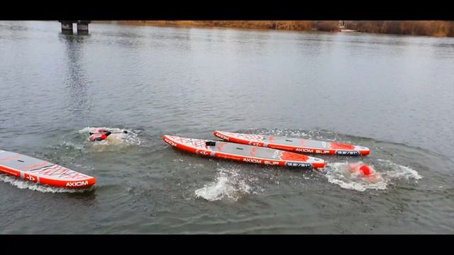 [4K] Ultimate winter survival on SUP Surf смотреть онлайн