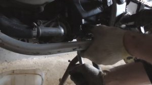 Transalp600 замена масла и маслофильтр \ 66