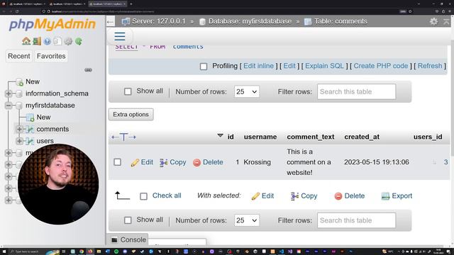 19 _ SELECT & JOIN Database Table Data in MySQL _ 2023 _ Learn PHP Full Course for Beginners