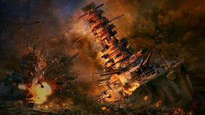 Линкор ST.VINCENT 251К Урона! Мир кораблей World of Warships