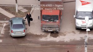 Test video Canon 650D + Sigma 18-250 DC Macro OS HSM VS Canon GL2