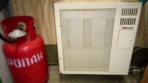 Газовый конвектор в пчелопавильоне
