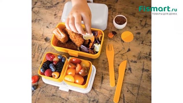 Обзор посуды для кухни | Ланч-бокс Monbento MB Tresor 600 миллилитров: где купить недорого - Fismar