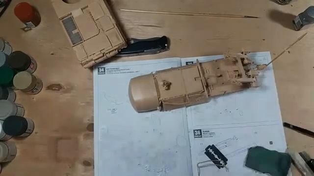 Постройка модели СОУ БУК М1 от Менг. Часть 19