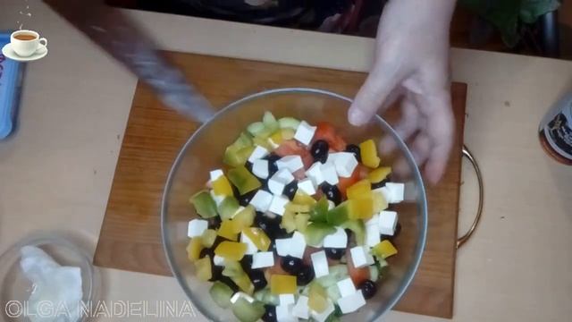 классический салат ГРЕЧЕСКИЙ вкусный , простой и любимый смотреть онлайн