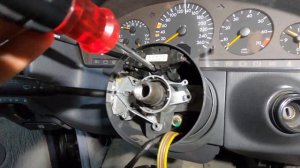 Steering Angle Sensor removal From Mercedes W140 I Tried Fixing it, was I able to? Steering Out