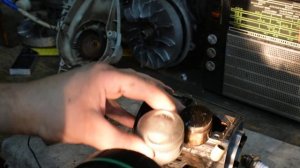 Убитый не качественным маслом триммер.ECHO GT-22GES.