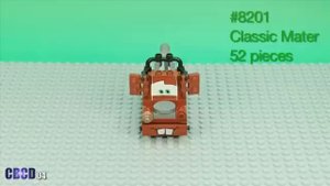 Lego Cars 2 Classic Mater 8201 build review 2011 - www.vzrosliedeti.ru