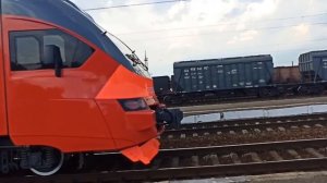 Первая поездка на РЖД (Новые Электропоезда) г.Ярославль