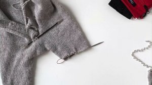 Как удлинить рукав спицами