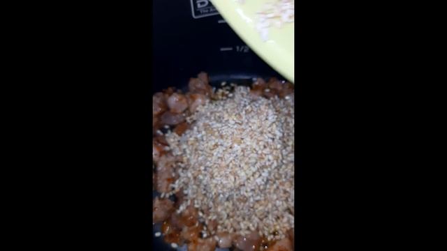 Вкусная перловая каша с мясом в мультиварке. Как приготовить перловую кашу. Мультиварка Oursson.