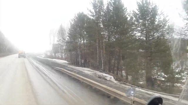 #Трасса М5 #ЮжныйУрал #Строительство Дороги 25.03.2023 # Опасный обгон. # Всем удачи на дорогах)