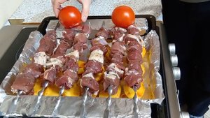 Шашлык из баранины в духовке / Oven lamb skewers / Shashlik v duhovke
