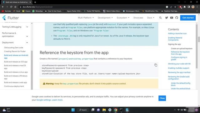 How to generate signed apk and app bundle in Flutter for Android | play store | all errors solved смотреть онлайн