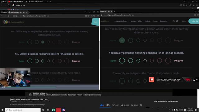 LS and Nemesis take the Myers-Briggs personality test смотреть онлайн