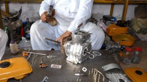 Full Process of Robin EY 20 Engine Assembling at Home