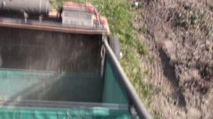 Механическая щетка для сбора листвы !Mechanical brush for cleaning foliage!