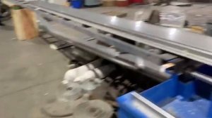 Линия по производству панелей для гаражных ворот из полиуретана