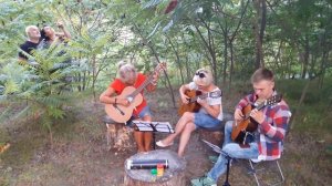 Олег Копенков. Над рекой облака