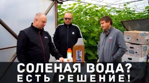 Решаем вопрос с соленой водой