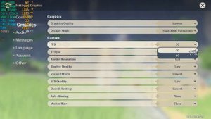 Genshin Impact Test On RX 550 4GB GDDR5