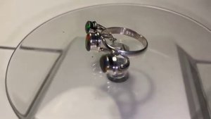 Опал Арлекин.Редкие красивые камни с сильной опалисценией. #опал #редкиекамни #украшения #обзор