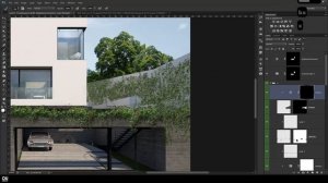 Exterior Architecture Post-production in Photoshop