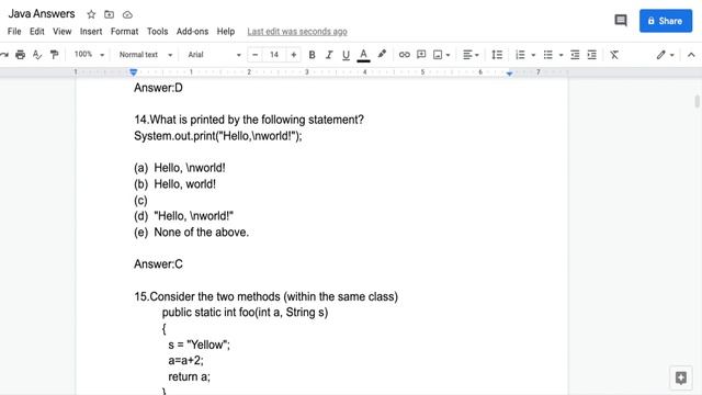 3 Java Test and Quiz Answers смотреть онлайн