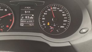 Разгон до 100 км/ч Audi Q3 1.4 литра