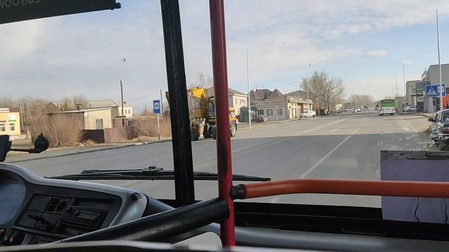 Daewoo bus bs095  г.Семей  369 AI 16  20 маршрут Мечеть-2-дачи