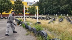 Разминка с кувалдой