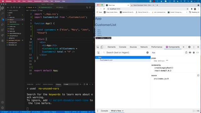 React Developer Tools - React JS for the Absolute Beginner