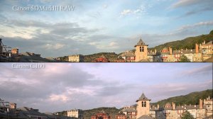 Canon 5DMarkIII RAW  vs Canon C100+sharp