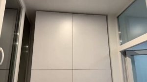 Шкаф стеллаж на балкон