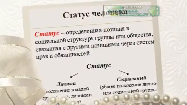 Презентация на тему Социальный статус. Социальные роли
